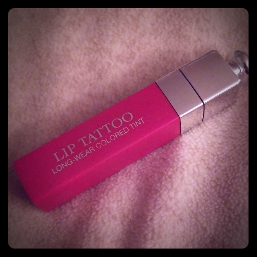 Dior lip tattoo